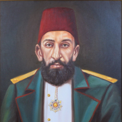 A Painting Of Sultan Abdulhamid II 13719 | Orientalist Art